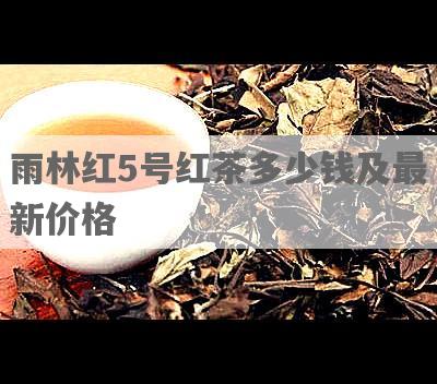 雨林红5号红茶多少钱及最新价格