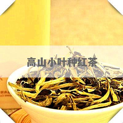 高山小叶种红茶