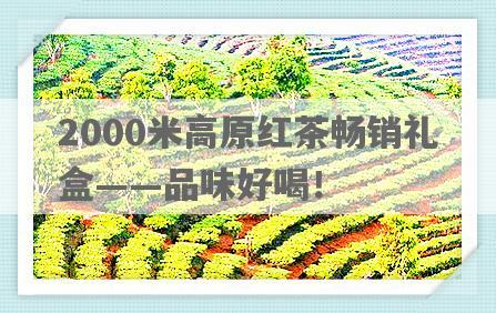 2000米高原红茶畅销礼盒——品味好喝！