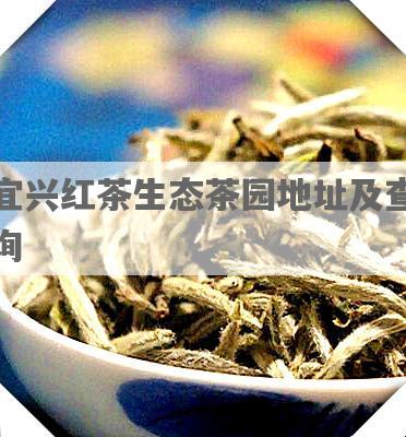 宜兴红茶生态茶园地址及查询