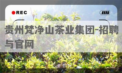 贵州梵净山茶业集团- *** 与官网