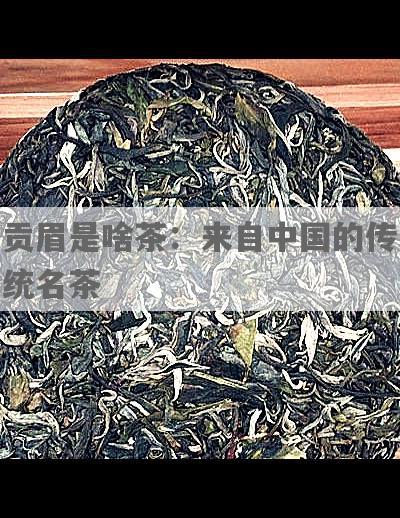 贡眉是啥茶：来自中国的传统名茶