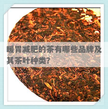 暖胃减肥的茶有哪些品牌及其茶叶种类？