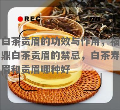 白茶贡眉的功效与作用，福鼎白茶贡眉的禁忌，白茶寿眉和贡眉哪种好