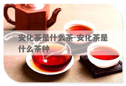 安化茶是什么茶-安化茶是什么茶种