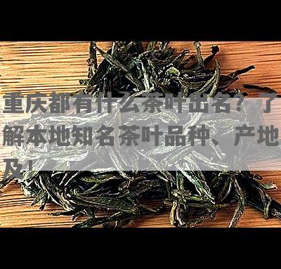 重庆都有什么茶叶出名？了解本地知名茶叶品种、产地及！