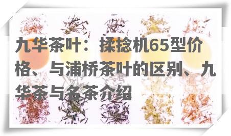 九华茶叶：揉捻机65型价格、与浦桥茶叶的区别、九华茶与名茶介绍