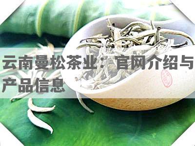 云南曼松茶业：官网介绍与产品信息