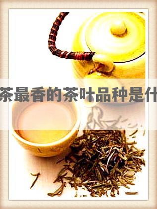 红茶最香的茶叶品种是什么？