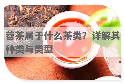 苕茶属于什么茶类？详解其种类与类型