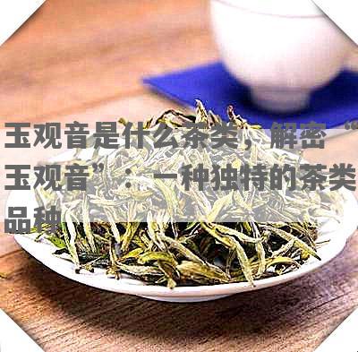 玉观音是什么茶类，解密“玉观音”：一种独特的茶类品种